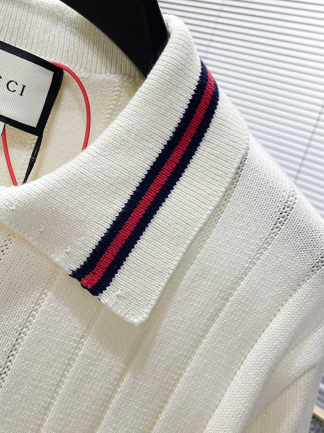 Gucci古琦頂級原單衣服2024新品男裝針織短袖