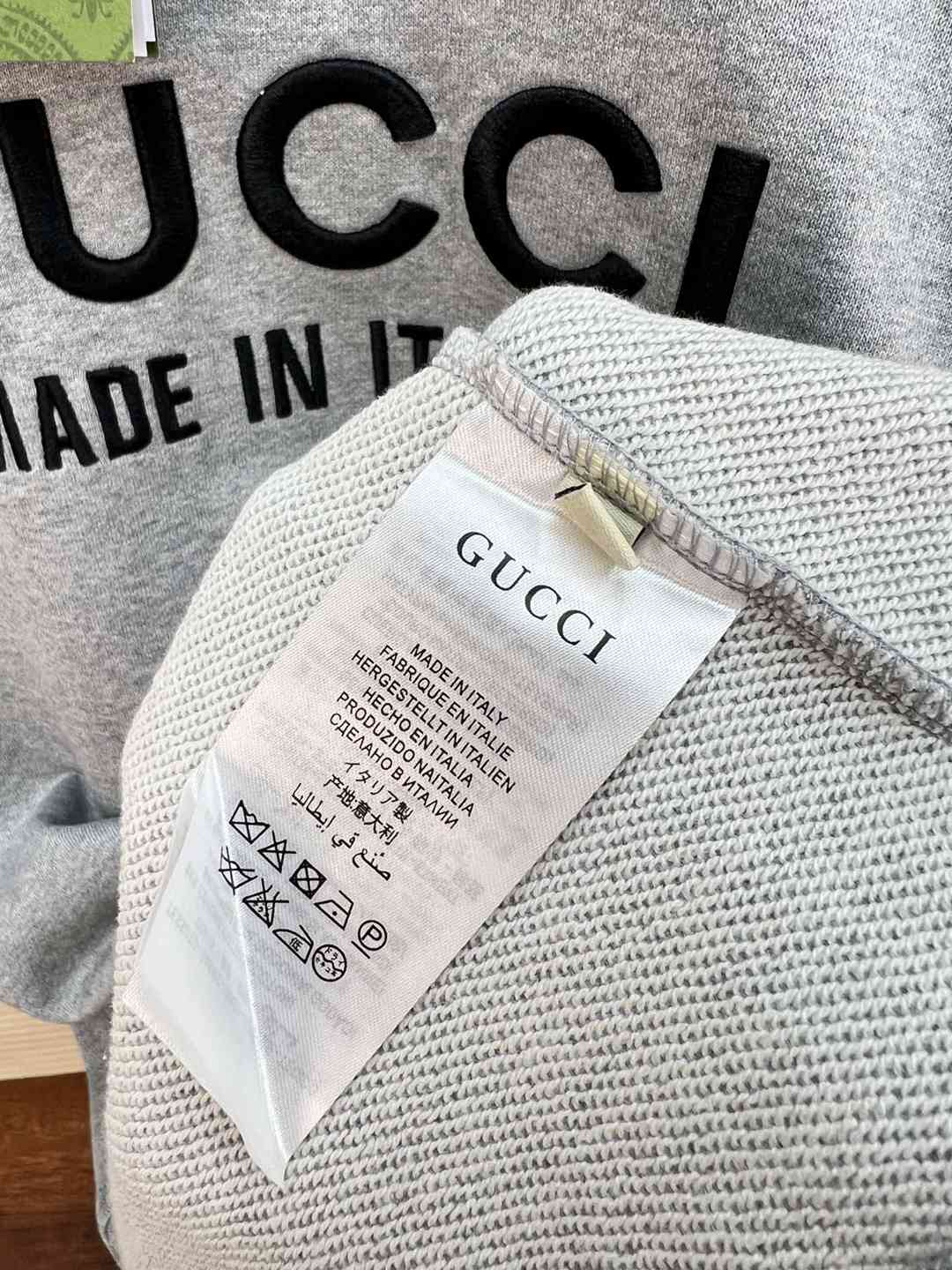 頂級A貨高品質Gucci古馳拼接時尚衛衣薄長袖T恤