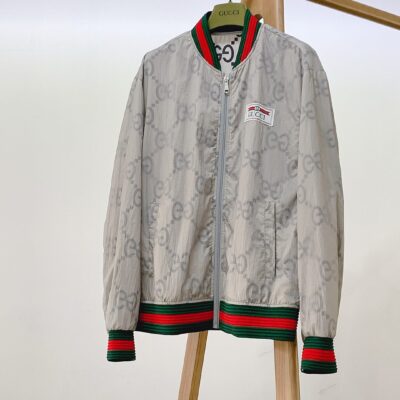 頂級高仿Gucci秋冬新品時尚棒球領夾克外套