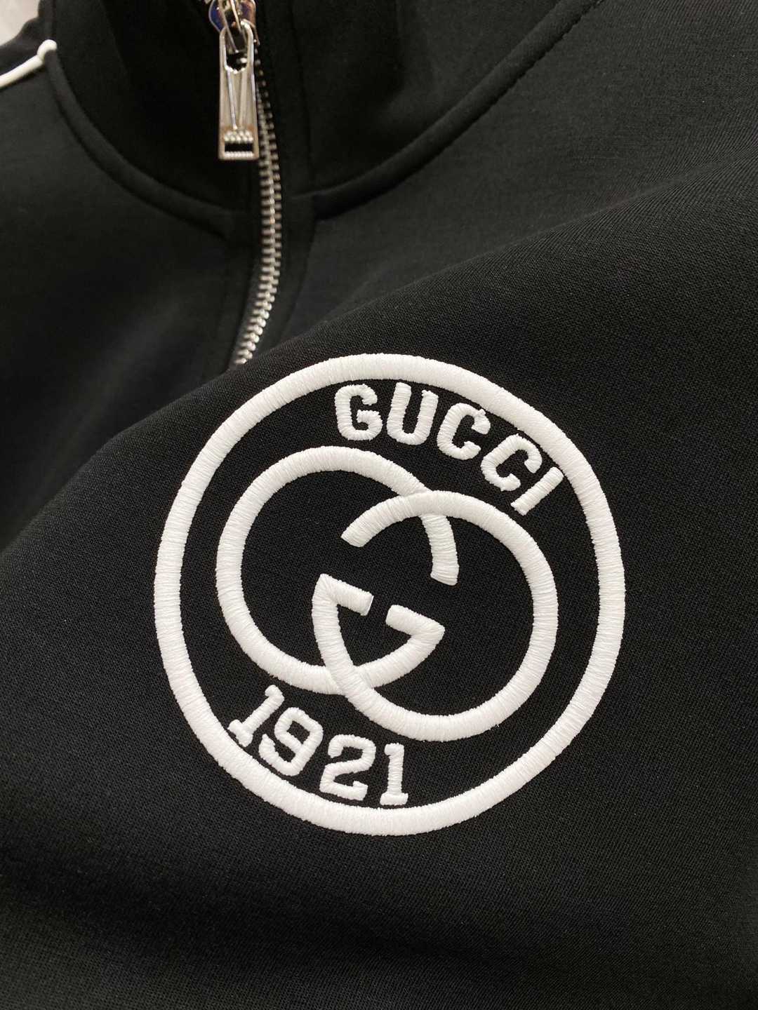 2024早秋新款運動套裝時尚Gucci高仿運動衫男女同款衣服