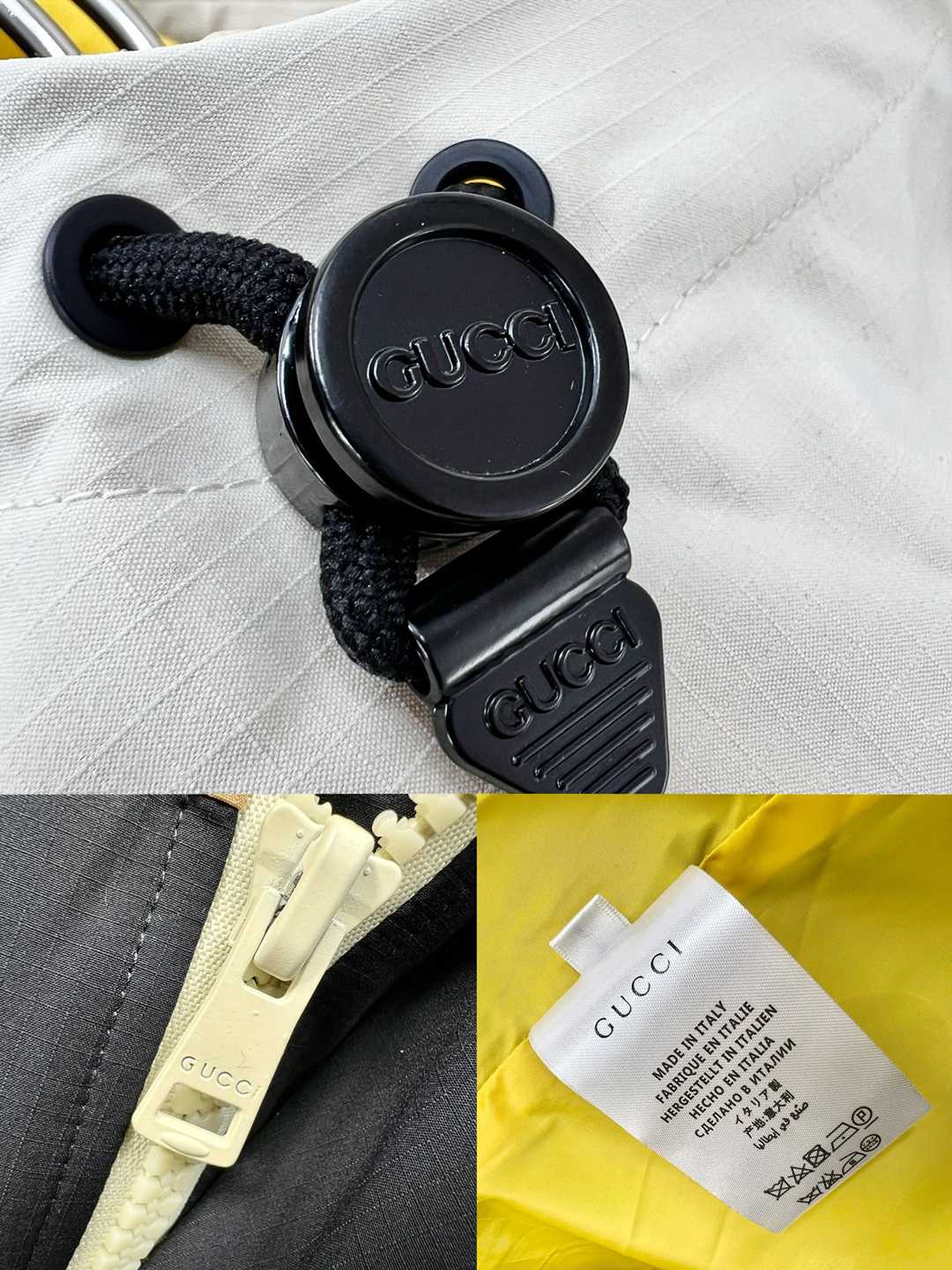 頂級Gucci高仿時尚撞色棉服夾克外套一比一復刻