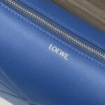 loewe羅意威高仿包包 亮面牛皮革 Puzzle Fold pouch手袋 藍色