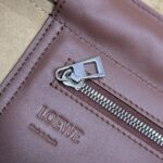 複刻原單loewe羅意威包包 Flamenco satchel 郵差包手袋 棕色