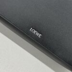 複刻原單loewe羅意威包包 Flamenco satchel 郵差包手袋 黑色
