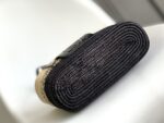 超A貨loewe羅意威包包 漸變酒椰纖維和牛皮革方形Basket手袋