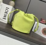複刻loewe羅意威包包 Flamenco Purse Bucket水桶包 茴芹綠