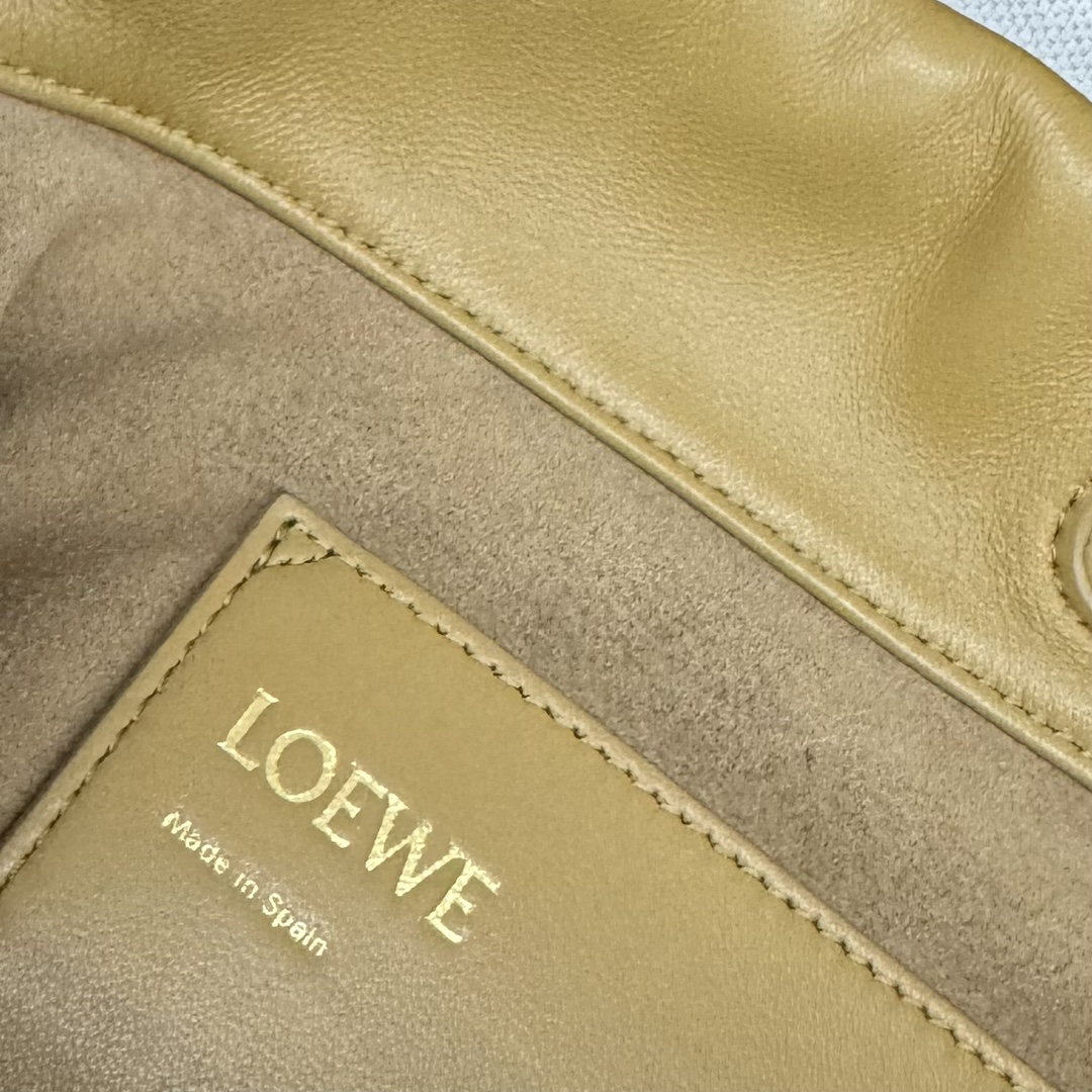複刻loewe羅意威包包 Flamenco Purse Bucket水桶包 沙漠黃