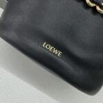 複刻loewe羅意威包包 Flamenco Purse Bucket水桶包 黑色