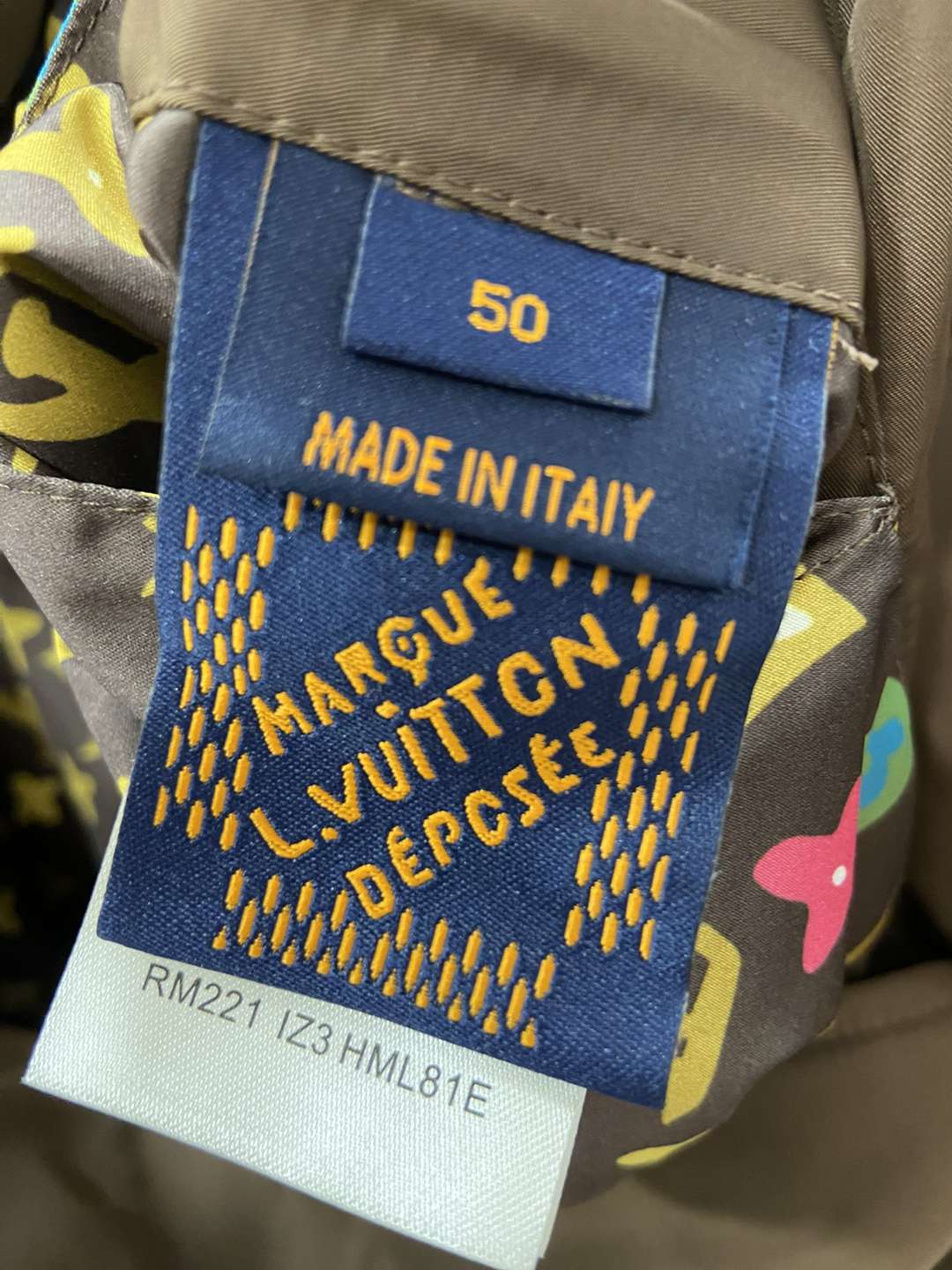 路易威登LV超A貨原單棒球領外套刺繡夾克時尚