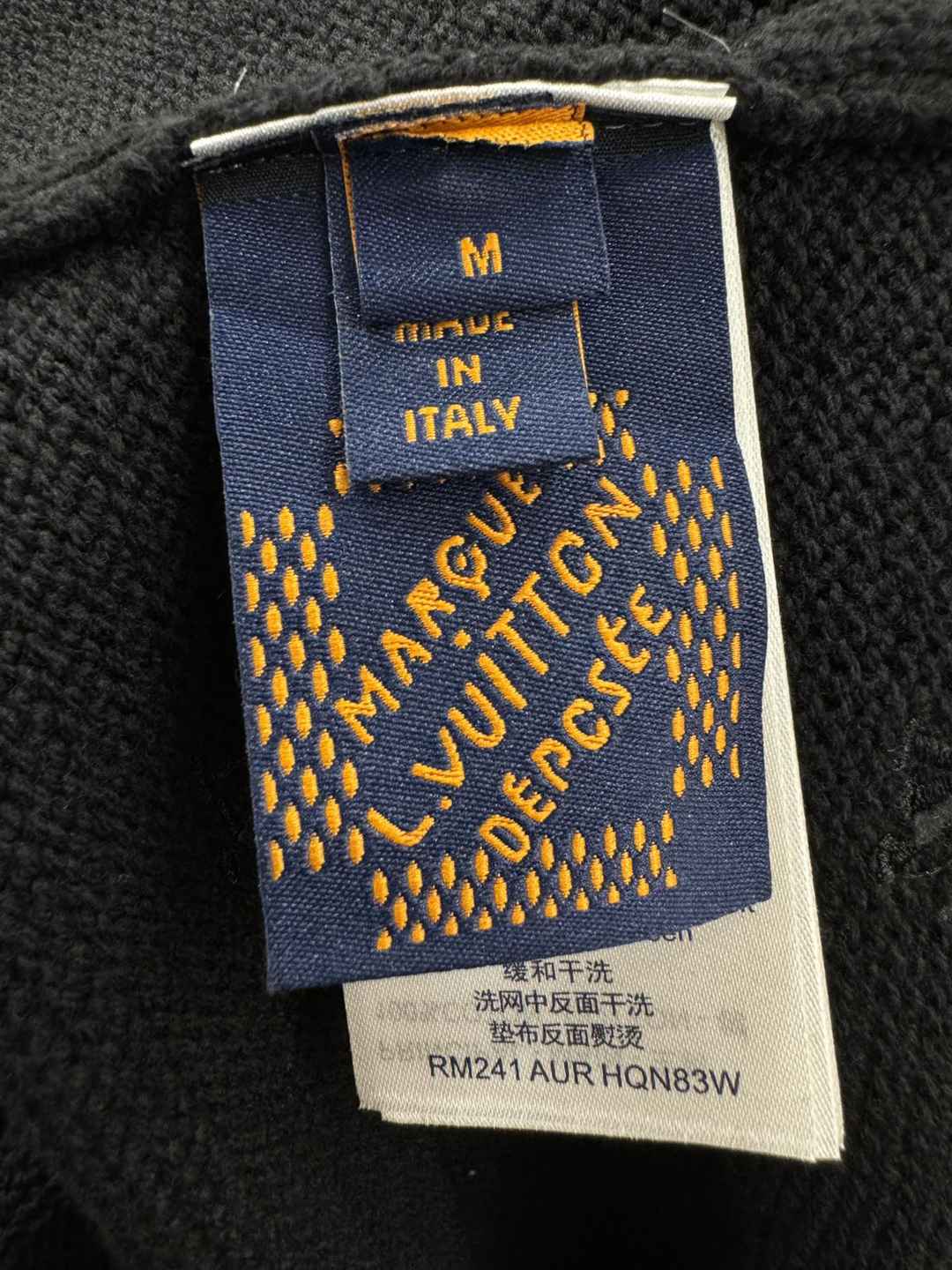 路易威登lV刺繡毛衣一比一圓領針織衫