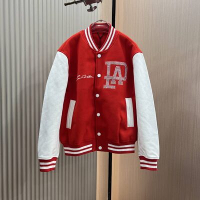頂級原單復刻奢侈品一比一路易威登LV棒球領夾克