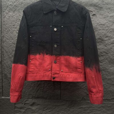 高仿 Louisvultton 路易威登頂級原單刺繡牛仔外套