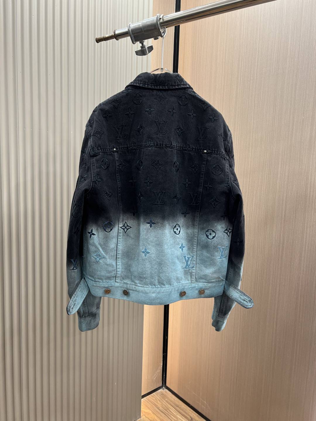 頂級復刻奢侈品原單男裝LV路易威登刺繡夾克保暖外套