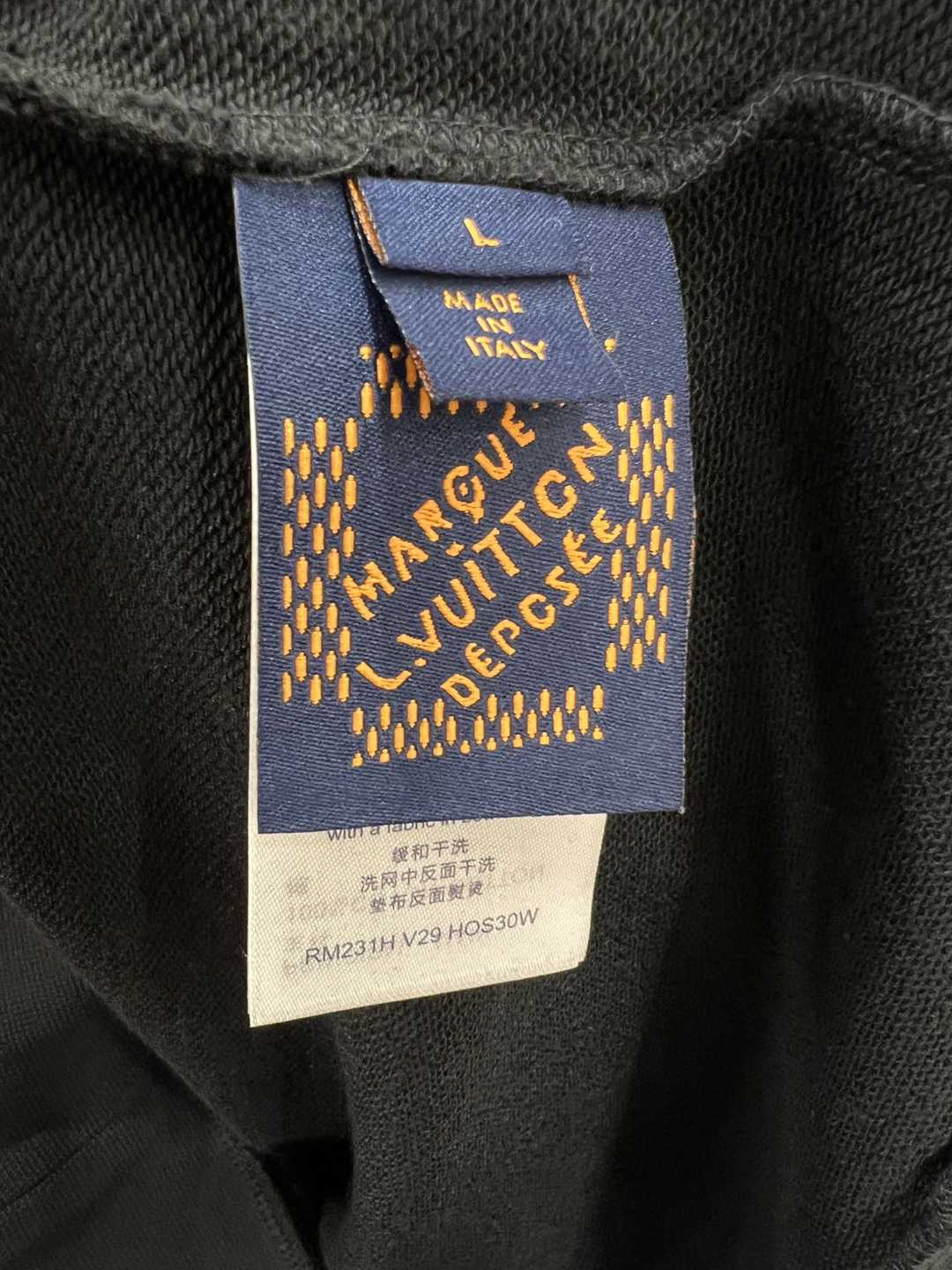 頂級一比一字母刺繡圓領衛衣lvLouisvuitton路易威登