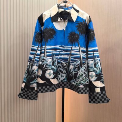 頂級一比一付款原單男裝提花專櫃同步時尚運動衫LV衣服