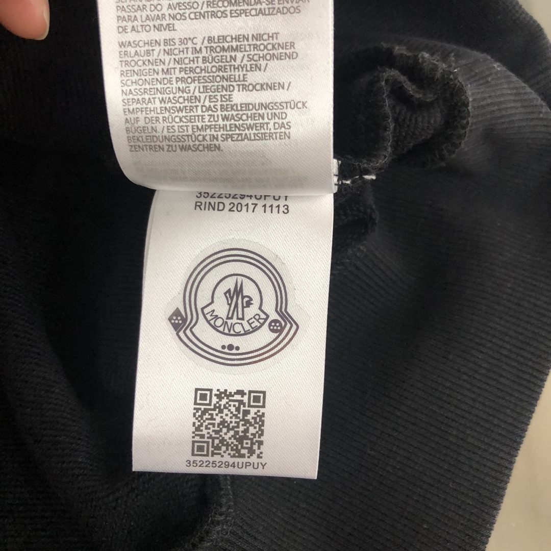 Moncler蒙口頂級原單秋冬男裝高仿衛衣