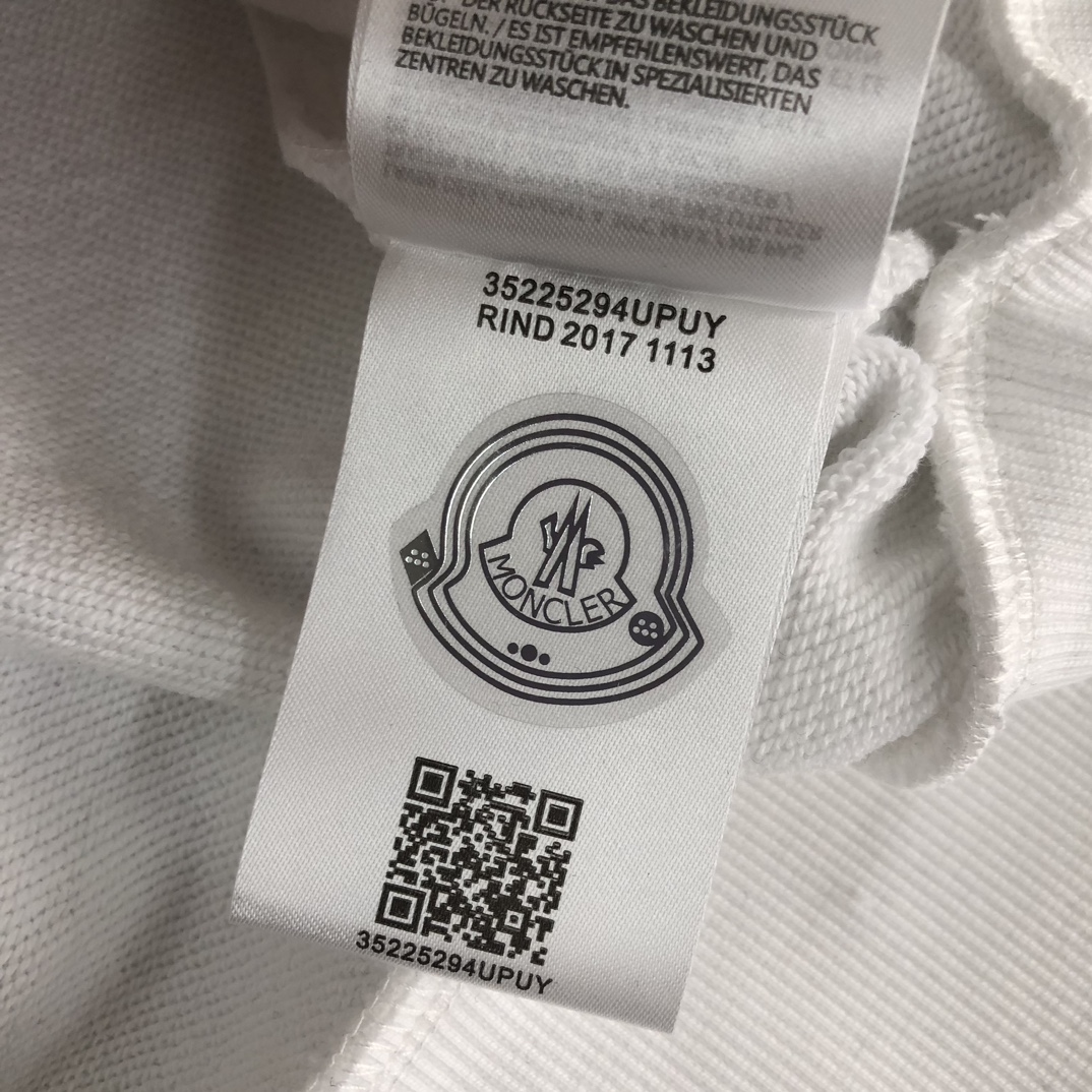 頂級復刻奢侈品Moncler蒙口純棉高仿衛衣