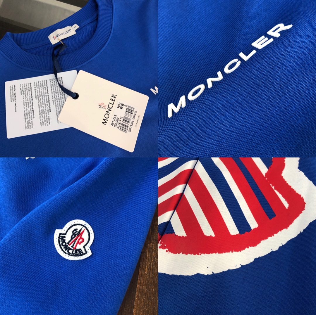 頂級一比一奢侈品Moncler男裝時尚運動衫套頭衛衣