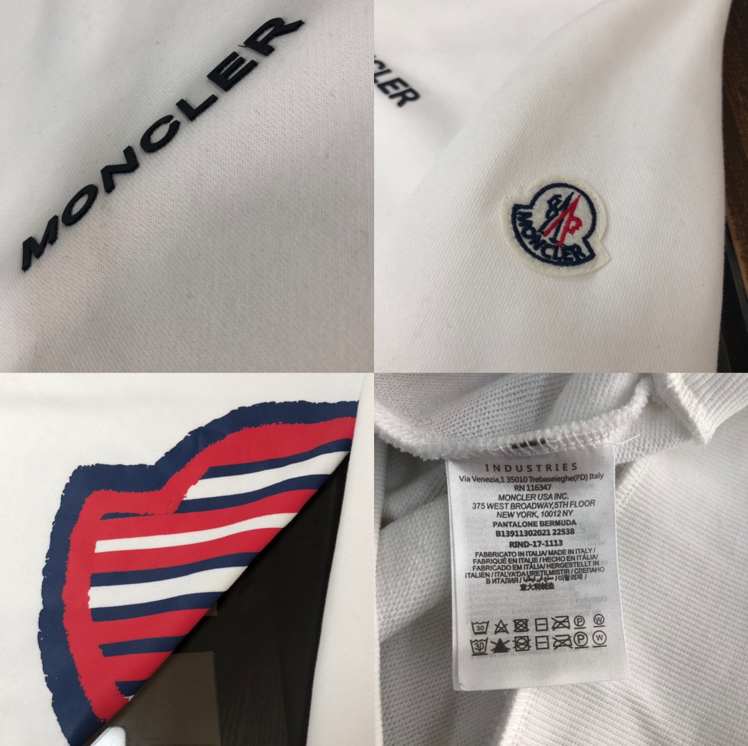 Moncler頂級奢侈品最新圓領衛衣套頭運動衫