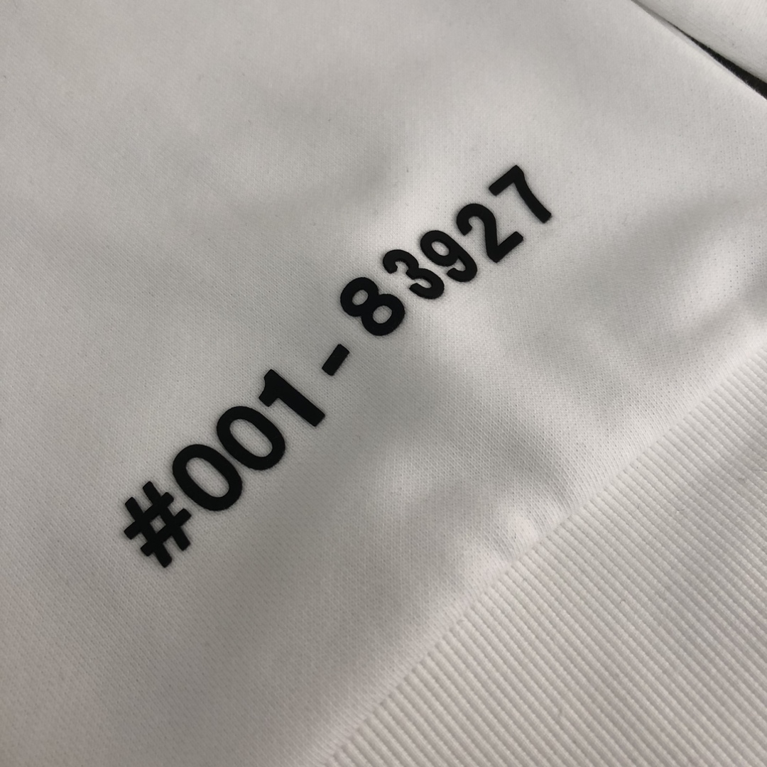 超級好看Moncler蒙口高仿時尚純棉衛衣運動衫白色