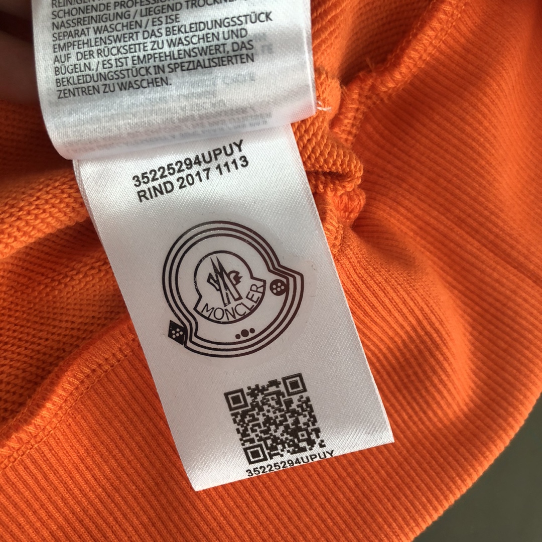 Moncler蒙口頂級復刻原單時尚圓領衛衣