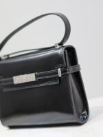 高仿YSL聖羅蘭包包 Manhattan BOX SAINT LAURENT mini 腋下斜挎包 黑色
