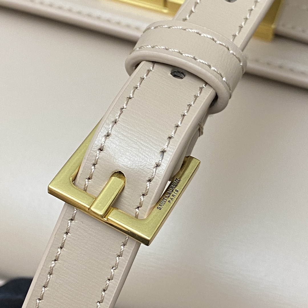 高仿YSL聖羅蘭包包 Manhattan BOX SAINT LAURENT mini 粉色金扣
