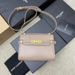 高仿YSL聖羅蘭包包 Manhattan BOX SAINT LAURENT mini 粉色金扣