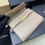 高仿YSL聖羅蘭包包 Manhattan BOX SAINT LAURENT mini 粉色金扣