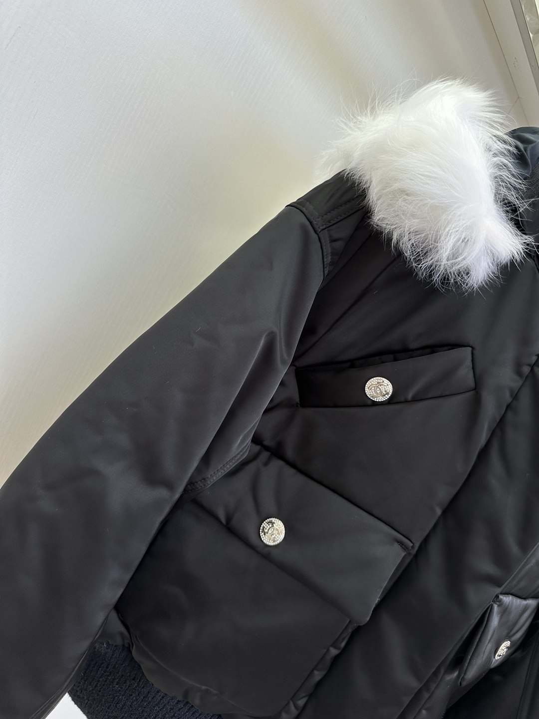 絕對精品一比一復刻奢侈品CHANEL女裝羽絨服狐狸毛專櫃同步