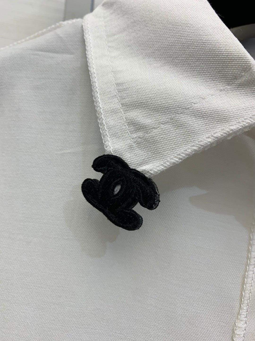 中古風高仿復刻CHANEL香奈兒天絲長袖襯衣女裝衣服