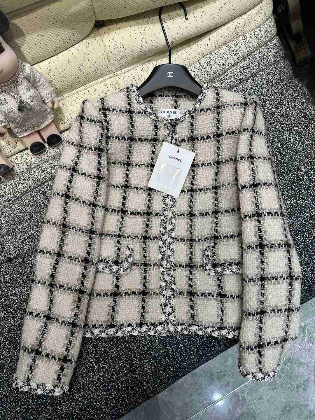 CHANEL一比一精品女裝格紋外套夾克