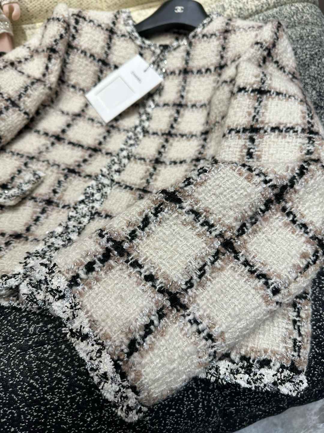 CHANEL一比一精品女裝格紋外套夾克