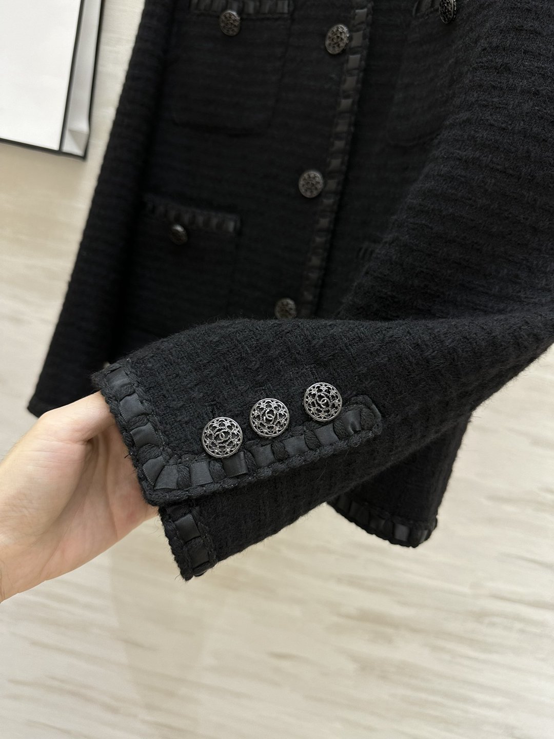 頂級A貨CHANEL香奈兒原單羊毛面料女裝外套時尚高端款
