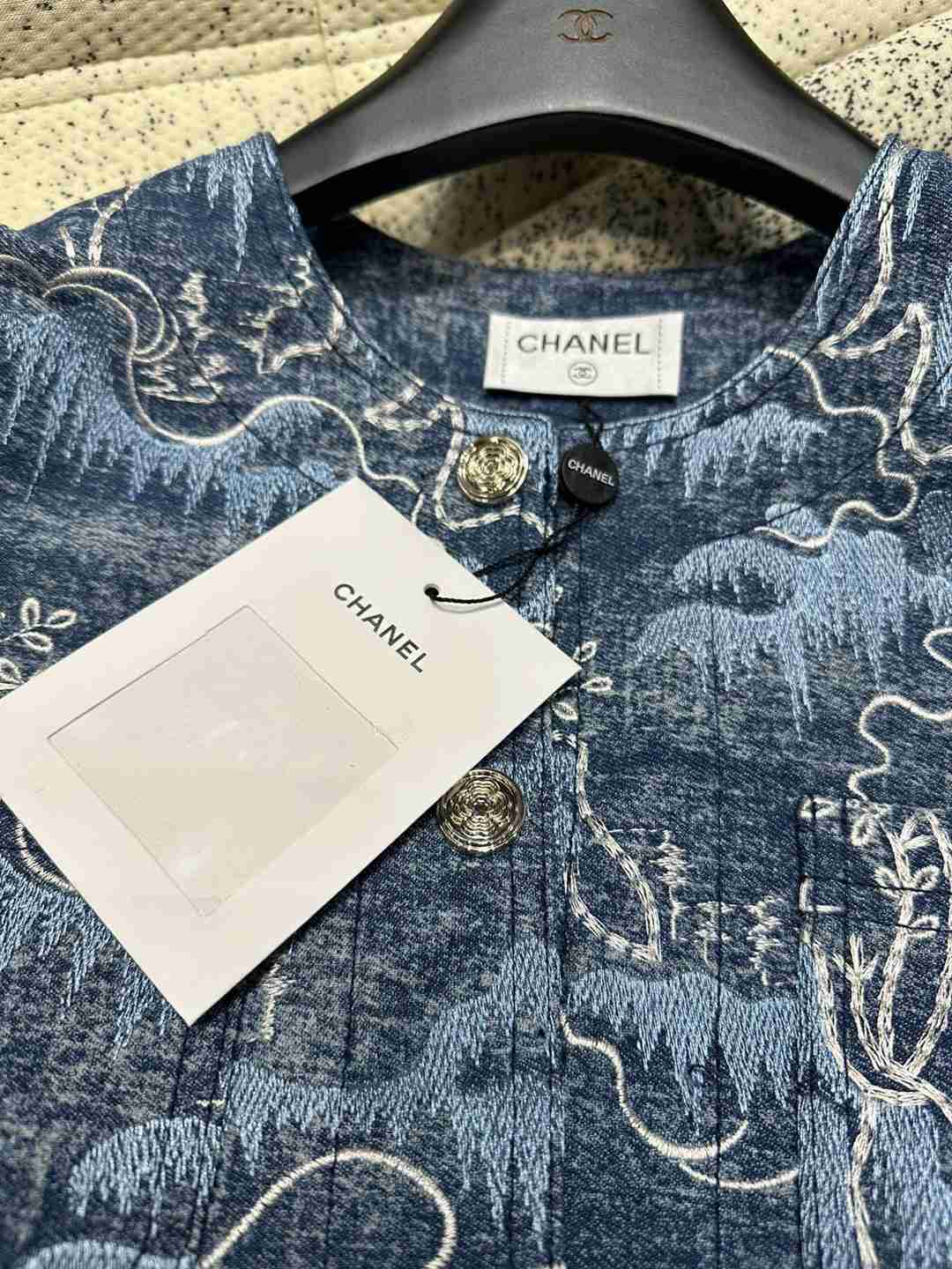 CHANEL高端定制面料原單復刻女士奢侈品外套薄