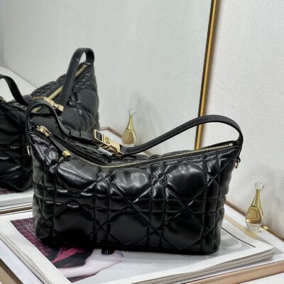 頂級一比一復刻DIOR專櫃同步單肩包手提包錢包 Dior Travel Nomad 饭盒包 22x13x9.5cm