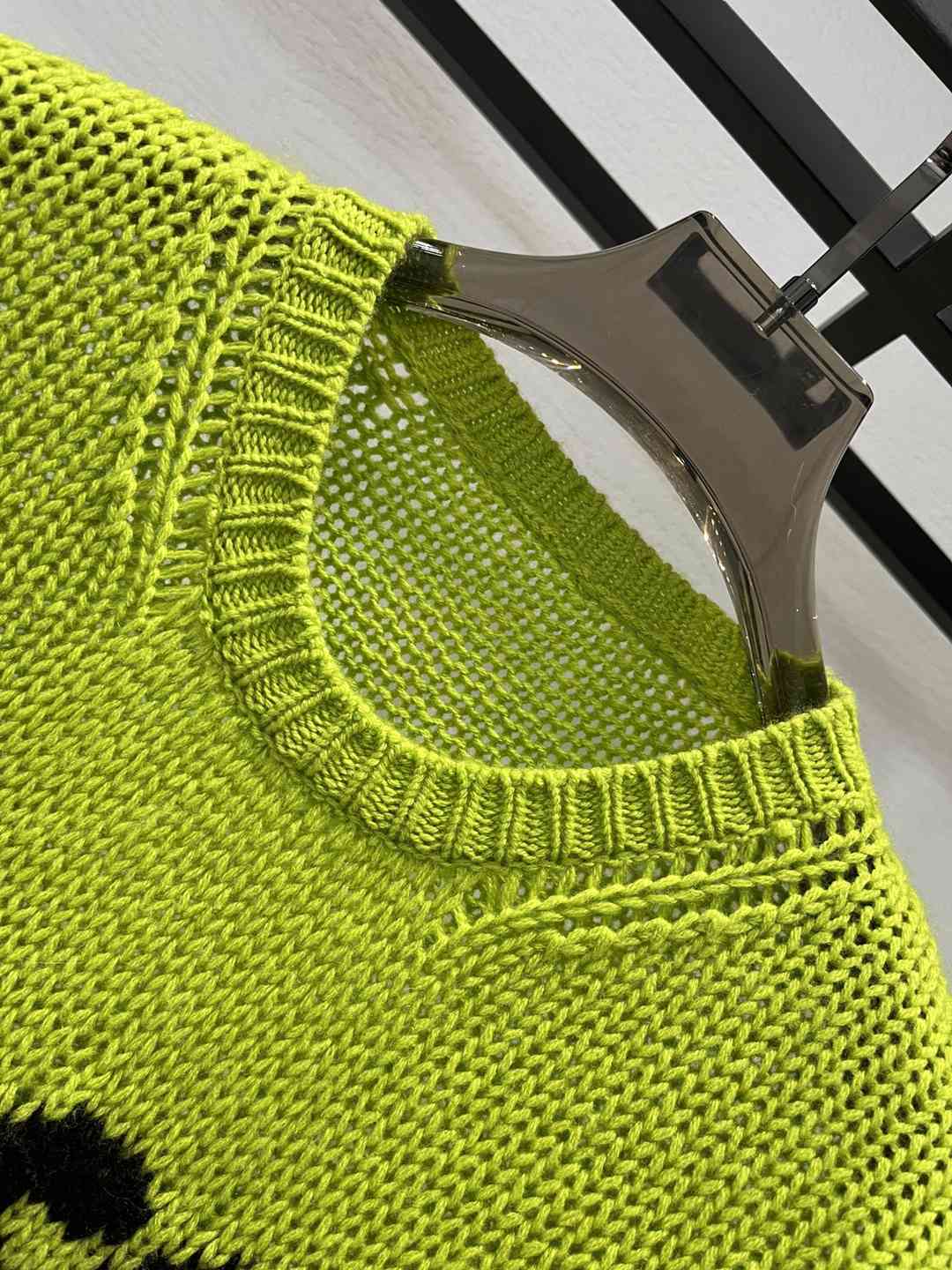 2024FW新款最高版本DIOR高仿一比一針織刺繡女款毛衣薄款衣服