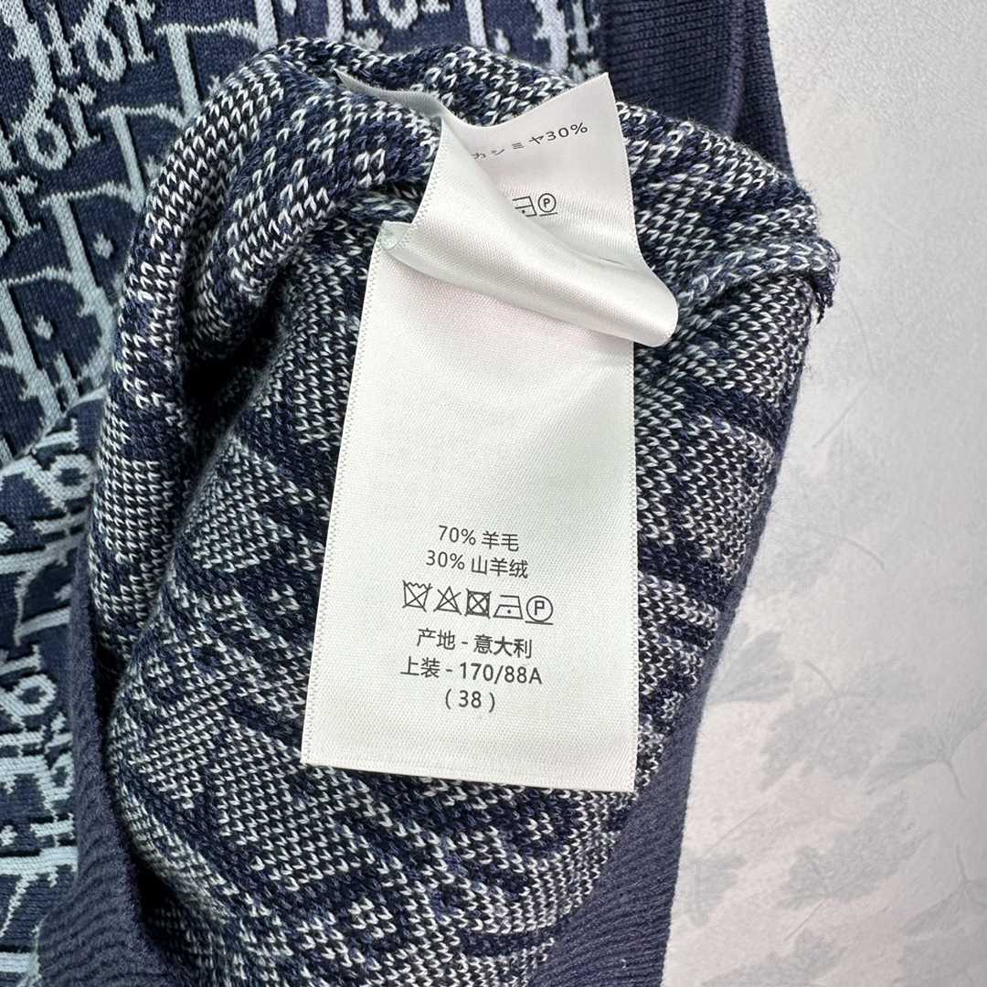 DIOR一比一復刻原單針織時尚羊毛背心