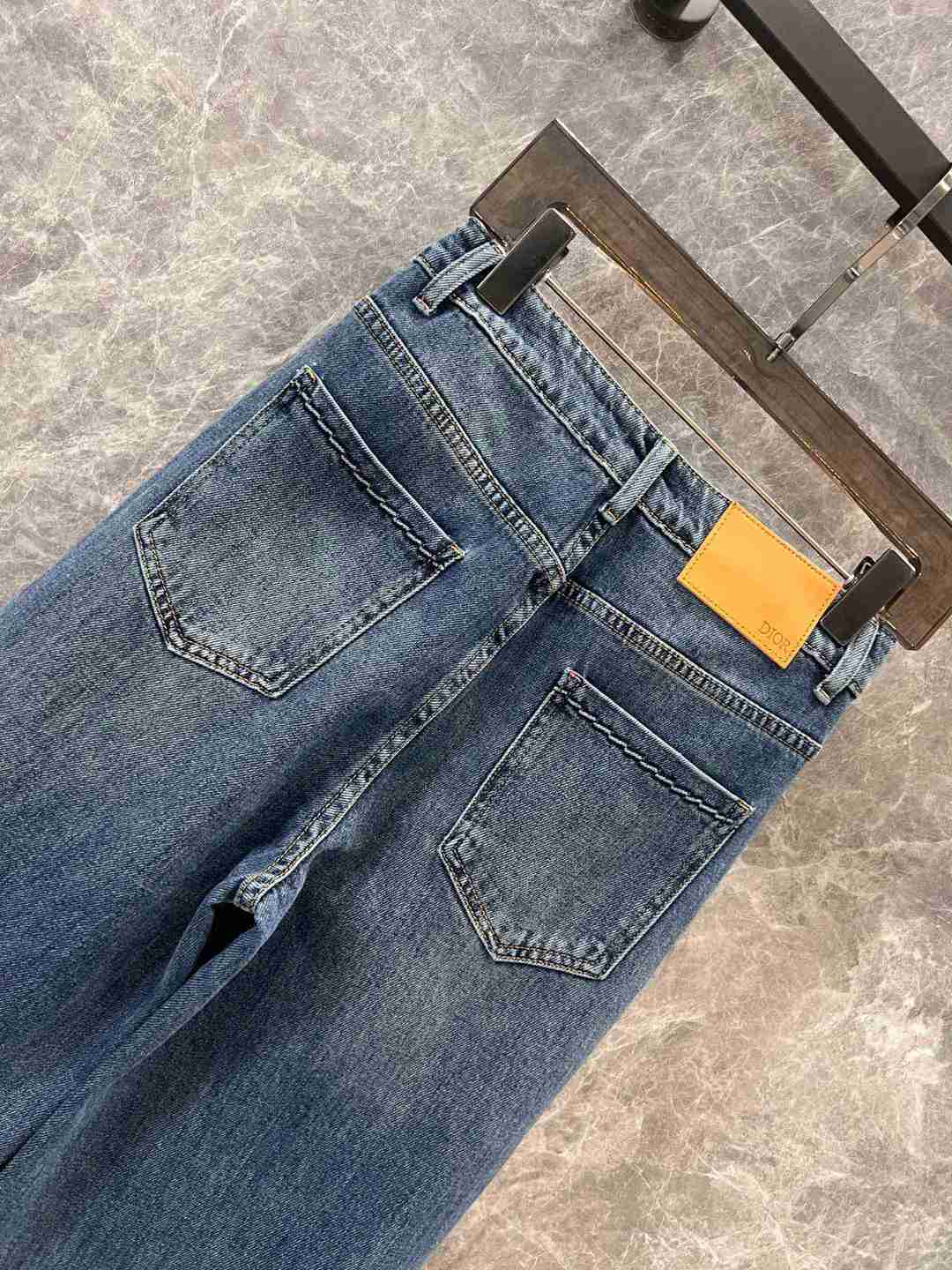 頂級復刻A貨DIOR迪奧簡約女款時尚彈力女款牛仔褲