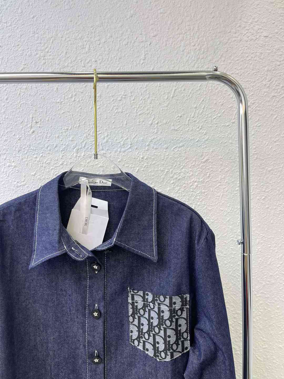 DIOR精仿原單衣服女款牛仔襯衫外套