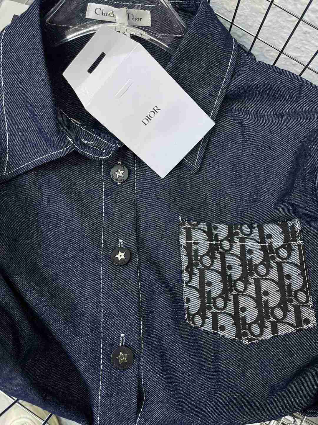 DIOR精仿原單衣服女款牛仔襯衫外套