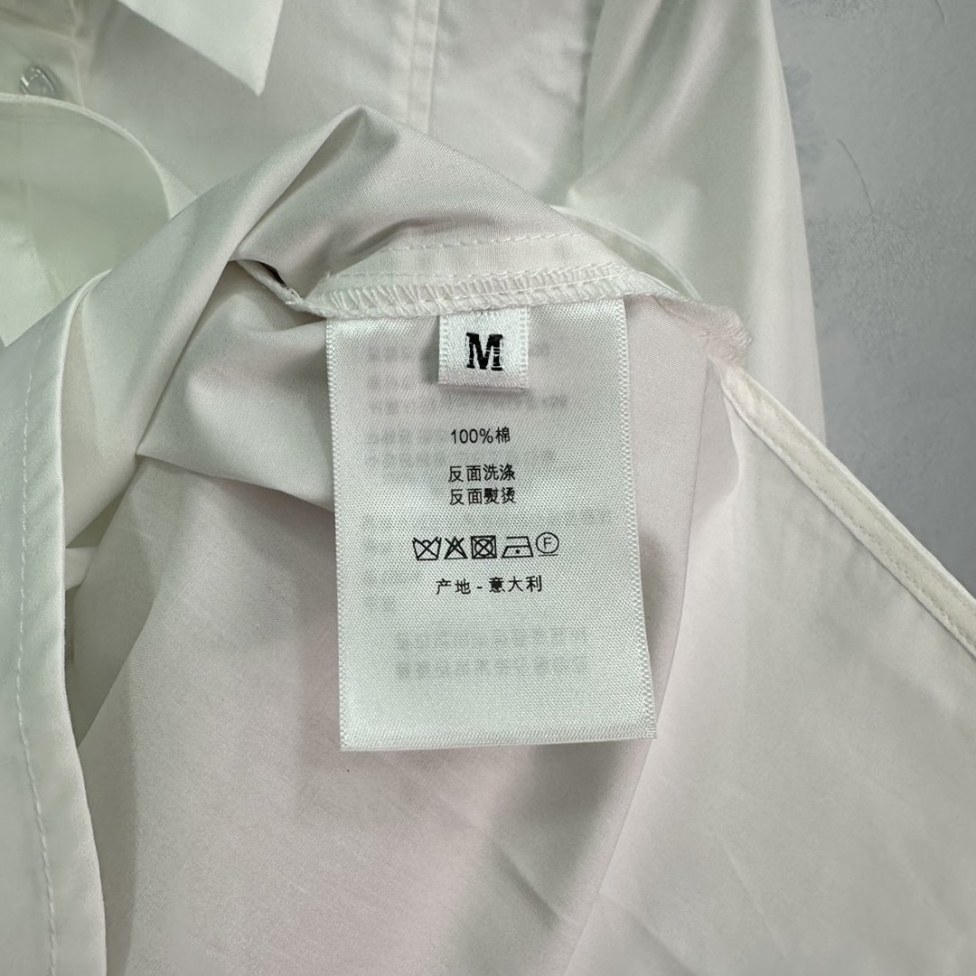 頂級A貨奢侈品DIOR女款時尚長袖純色襯衫襯衣