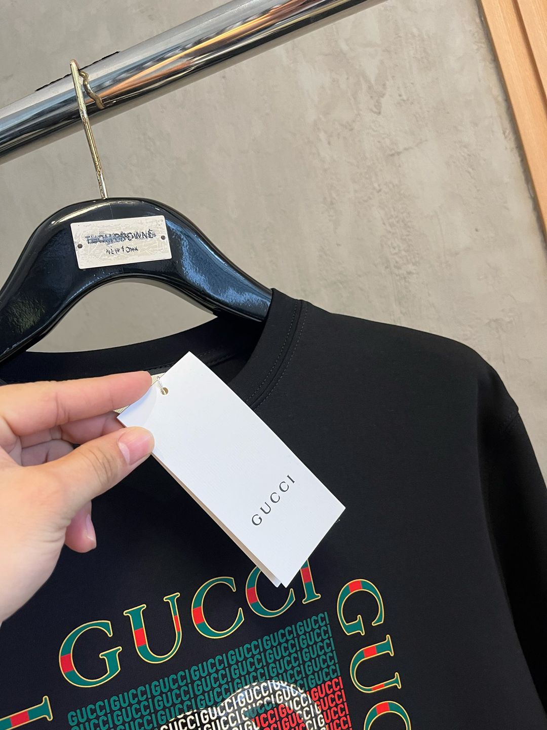 頂級精仿A貨Gucci2025年秋冬新品長袖T恤打底衫運動衫