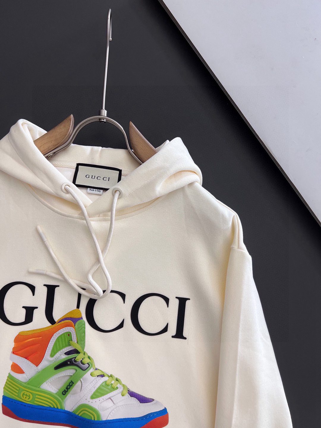 Gucci一比一復刻高端定制男裝連帽運動衫