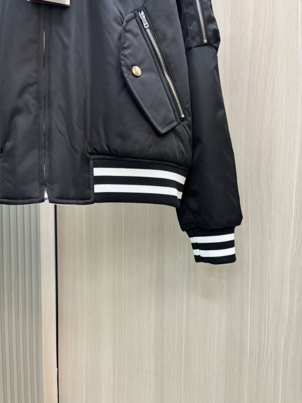 古馳Gucci特別超A貨一比一秋冬新品雙面尼龍飛行員夾克外套