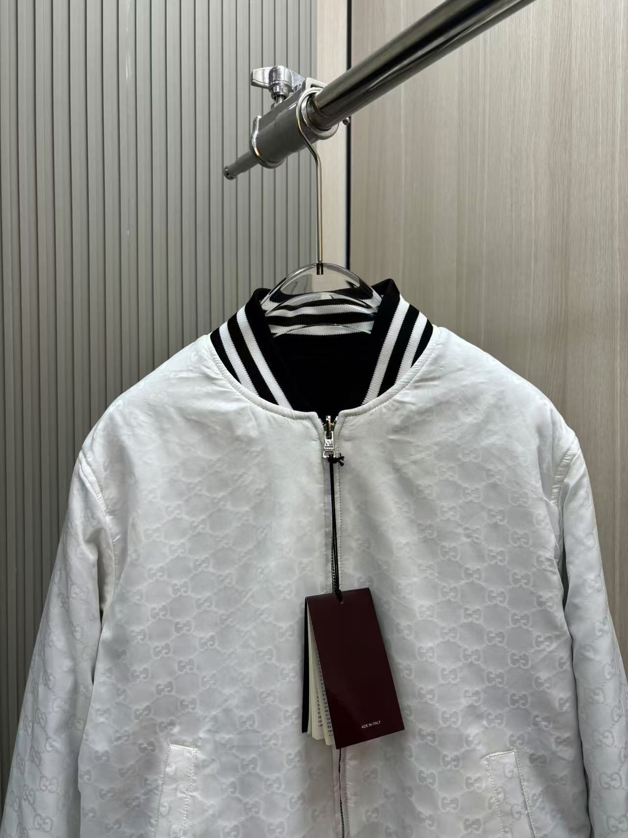 強烈推薦一比一復刻奢侈品Gucci高仿棉服夾克