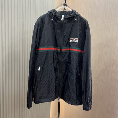 Gucci頂級原單時尚夾克外套黑色