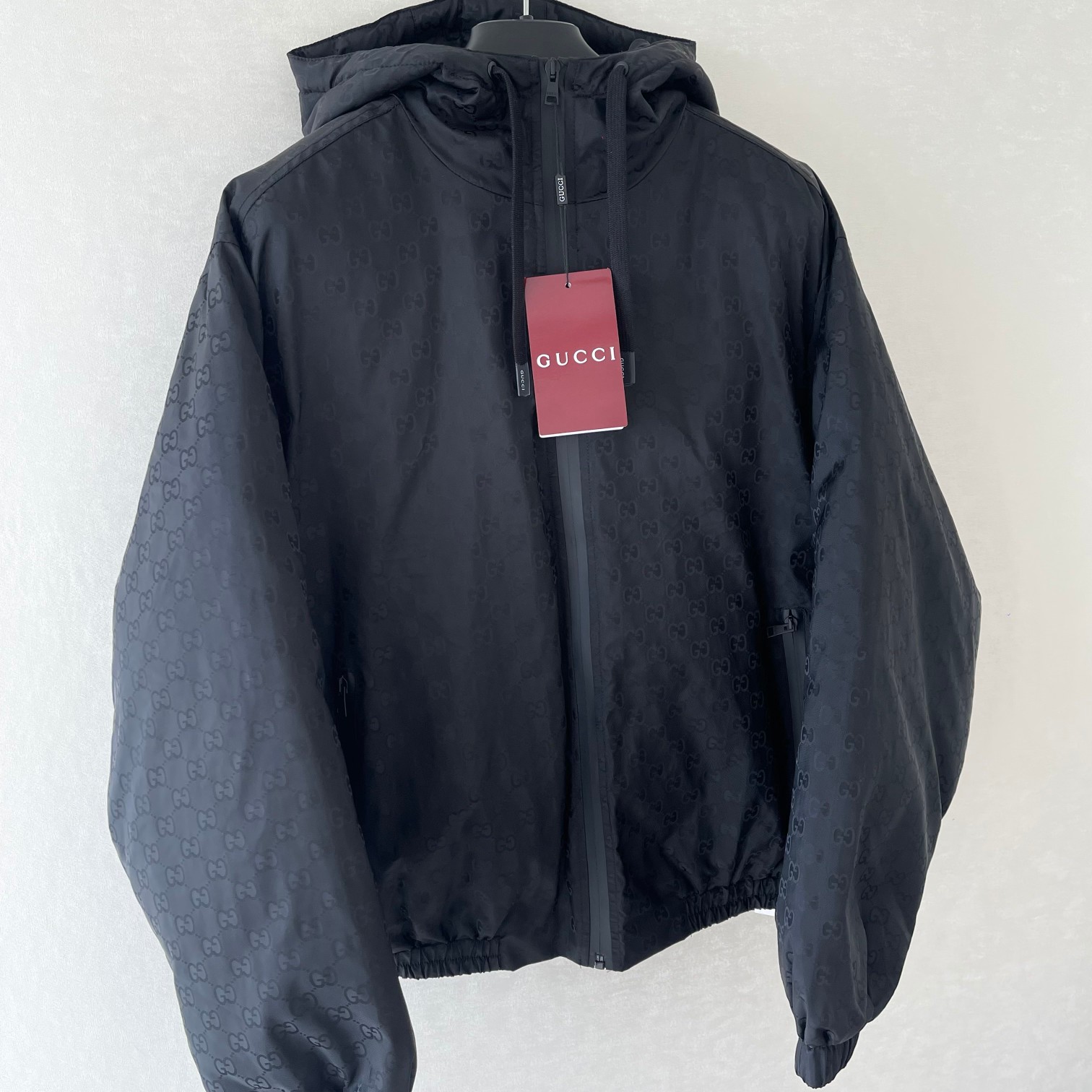 fw冬季羽絨服新款上新 Gucci頂級原單連帽羽絨服高仿外套