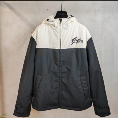 Gucci頂級原單簡約拼色棉服外套高仿衣服