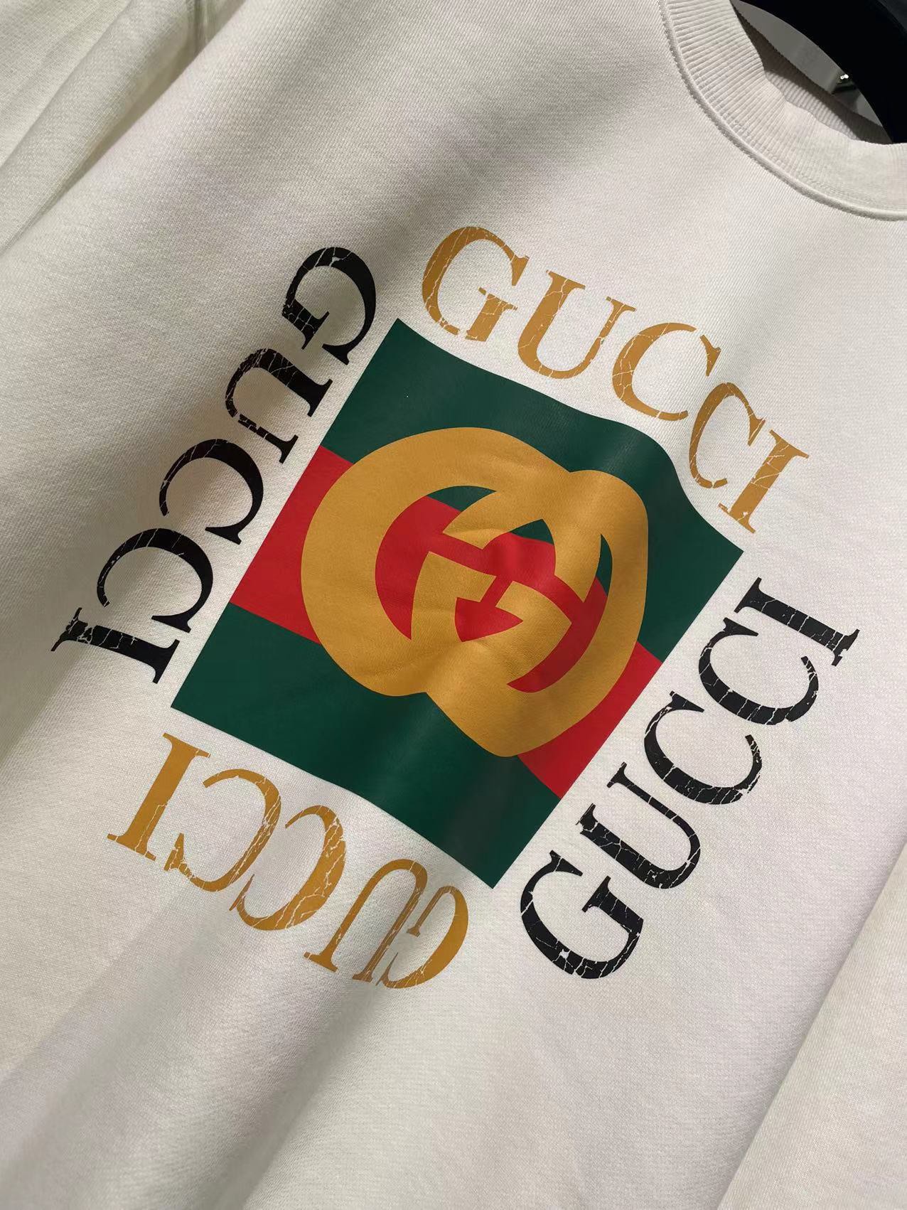 Gucci北面聯名logo時尚高仿衛衣運動衫套頭